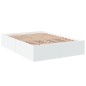 vidaXL Estructura de cama madera de ingeniería blanca 140x200 cm vidaXL Estructura de cama madera de ingeniería blanca 140x200 cm