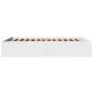 vidaXL Estructura de cama madera de ingeniería blanca 160x200 cm vidaXL Estructura de cama madera de ingeniería blanca 160x200 cm