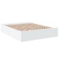 vidaXL Estructura de cama madera de ingeniería blanca 160x200 cm vidaXL Estructura de cama madera de ingeniería blanca 160x200 cm