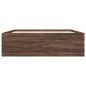 vidaXL Estructura de cama madera de ingeniería marrón roble 150x200 cm vidaXL Estructura de cama madera de ingeniería marrón roble 150x200 cm