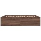 vidaXL Estructura de cama madera de ingeniería marrón roble 150x200 cm vidaXL Estructura de cama madera de ingeniería marrón roble 150x200 cm