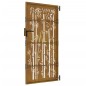 vidaXL Puerta de jardín acero corten diseño bambú 85x175 cm vidaXL Puerta de jardín acero corten diseño bambú 85x175 cm