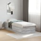 vidaXL Estructura de cama madera de ingeniería gris Sonoma 90x200 cm vidaXL Estructura de cama madera de ingeniería gris Sonoma 90x200 cm
