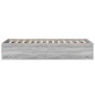 vidaXL Estructura de cama madera de ingeniería gris Sonoma 90x200 cm vidaXL Estructura de cama madera de ingeniería gris Sonoma 90x200 cm