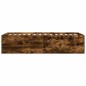 vidaXL Estructura de cama madera de ingeniería roble ahumado 90x190 cm vidaXL Estructura de cama madera de ingeniería roble ahumado 90x190 cm