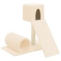 vidaXL Rascador para gatos con postes de sisal color crema 59 cm vidaXL Rascador para gatos con postes de sisal color crema 59 cm