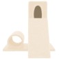 vidaXL Rascador para gatos con postes de sisal color crema 59 cm vidaXL Rascador para gatos con postes de sisal color crema 59 cm