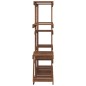 vidaXL Soporte para flores madera maciza de abeto 110x25x110,5 cm vidaXL Soporte para flores madera maciza de abeto 110x25x110,5 cm
