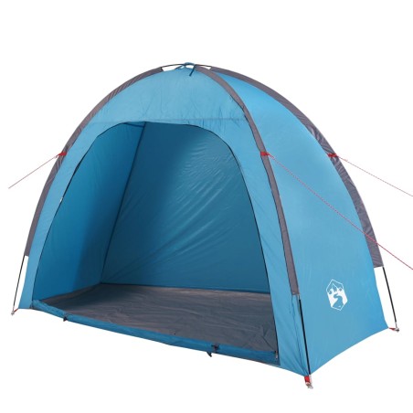 vidaXL Tienda de almacenamiento impermeable azul