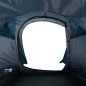 vidaXL Tienda de campaña túnel para 3 personas impermeable azul