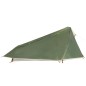 vidaXL Tienda de campaña túnel para 1 persona impermeable verde