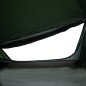 vidaXL Tienda de campaña túnel para 1 persona impermeable verde