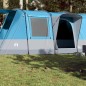 vidaXL Tienda de campaña túnel para 4 personas impermeable azul vidaXL Tienda de campaña túnel para 4 personas impermeable azul
