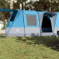 vidaXL Tienda de campaña túnel para 4 personas impermeable azul vidaXL Tienda de campaña túnel para 4 personas impermeable azul