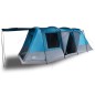 vidaXL Tienda de campaña túnel para 4 personas impermeable azul vidaXL Tienda de campaña túnel para 4 personas impermeable azul