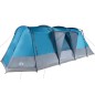 vidaXL Tienda de campaña túnel para 4 personas impermeable azul vidaXL Tienda de campaña túnel para 4 personas impermeable azul
