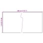 vidaXL Toldo para balcón ratán sintético gris antracita 300x90 cm vidaXL Toldo para balcón ratán sintético gris antracita 300x90 cm