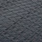 vidaXL Toldo para balcón ratán sintético gris antracita 500x80 cm vidaXL Toldo para balcón ratán sintético gris antracita 500x80 cm