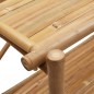 vidaXL Estante de 3 niveles bambú 100x40x90 cm