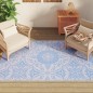 vidaXL Alfombra de exterior PP azul bebé 140x200 cm vidaXL Alfombra de exterior PP azul bebé 140x200 cm