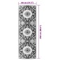 vidaXL Alfombra de exterior PP rosa 80x250 cm vidaXL Alfombra de exterior PP rosa 80x250 cm