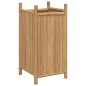 vidaXL Jardinera de bambú 40x40x80 cm vidaXL Jardinera de bambú 40x40x80 cm