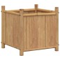 vidaXL Jardinera de bambú 40x40x40 cm vidaXL Jardinera de bambú 40x40x40 cm