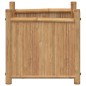 vidaXL Jardinera de bambú 40x40x40 cm vidaXL Jardinera de bambú 40x40x40 cm
