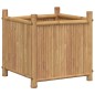 vidaXL Jardinera de bambú 40x40x40 cm vidaXL Jardinera de bambú 40x40x40 cm