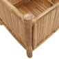 vidaXL Jardinera de bambú 40x40x40 cm vidaXL Jardinera de bambú 40x40x40 cm