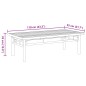 vidaXL Mesa de centro de bambú 110x55x35 cm vidaXL Mesa de centro de bambú 110x55x35 cm