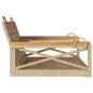 vidaXL Banco columpio de ratán sintético beige 63x62x40 cm vidaXL Banco columpio de ratán sintético beige 63x62x40 cm