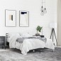 vidaXL Estructura de cama madera de ingeniería y metal negro 120x190cm vidaXL Estructura de cama madera de ingeniería y metal negro 120x190cm