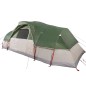 vidaXL Tienda de campaña familiar iglú 11 personas impermeable verde