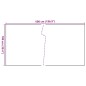 vidaXL Toldo para balcón ratán sintético gris antracita 500x100 cm vidaXL Toldo para balcón ratán sintético gris antracita 500x100 cm