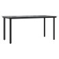 vidaXL Set comedor de jardín 7 pzas con cojines ratán sintético marrón vidaXL Set comedor de jardín 7 pzas con cojines ratán sintético marrón