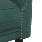 vidaXL Juego de sofás 2 piezas terciopelo verde oscuro vidaXL Juego de sofás 2 piezas terciopelo verde oscuro