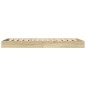vidaXL Estructura de cama madera de ingeniería roble Sonoma 75x190 cm vidaXL Estructura de cama madera de ingeniería roble Sonoma 75x190 cm
