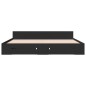 vidaXL Estructura cama con cajones madera ingeniería negra 200x200 cm vidaXL Estructura cama con cajones madera ingeniería negra 200x200 cm