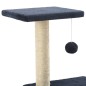 vidaXL Rascador para gatos con poste de sisal 65 cm azul oscuro vidaXL Rascador para gatos con poste de sisal 65 cm azul oscuro