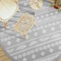 vidaXL Alfombra de exterior PP gris Ø200 cm vidaXL Alfombra de exterior PP gris Ø200 cm