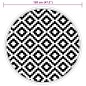 vidaXL Alfombra de exterior PP gris Ø120 cm vidaXL Alfombra de exterior PP gris Ø120 cm