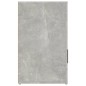 vidaXL Mesita de noche madera contrachapada gris hormigón 50x36x60 cm vidaXL Mesita de noche madera contrachapada gris hormigón 50x36x60 cm
