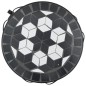 vidaXL Soportes para plantas 3 uds cerámica negro y blanco vidaXL Soportes para plantas 3 uds cerámica negro y blanco