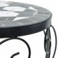 vidaXL Soportes para plantas 3 uds cerámica negro y blanco vidaXL Soportes para plantas 3 uds cerámica negro y blanco
