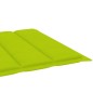 vidaXL Tumbona de jardín con mesa y cojín de madera de pino impregnada vidaXL Tumbona de jardín con mesa y cojín de madera de pino impregnada