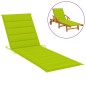 vidaXL Tumbona doble y cojines verde brillante madera pino impregnada vidaXL Tumbona doble y cojines verde brillante madera pino impregnada