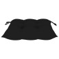 vidaXL Set de comedor de jardín plegable 5 piezas con cojines bambú vidaXL Set de comedor de jardín plegable 5 piezas con cojines bambú