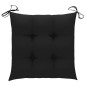 vidaXL Set de comedor de jardín plegable 5 piezas con cojines bambú vidaXL Set de comedor de jardín plegable 5 piezas con cojines bambú