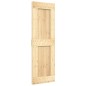 vidaXL Puerta corredera con herrajes madera maciza de pino 70x210 cm vidaXL Puerta corredera con herrajes madera maciza de pino 70x210 cm